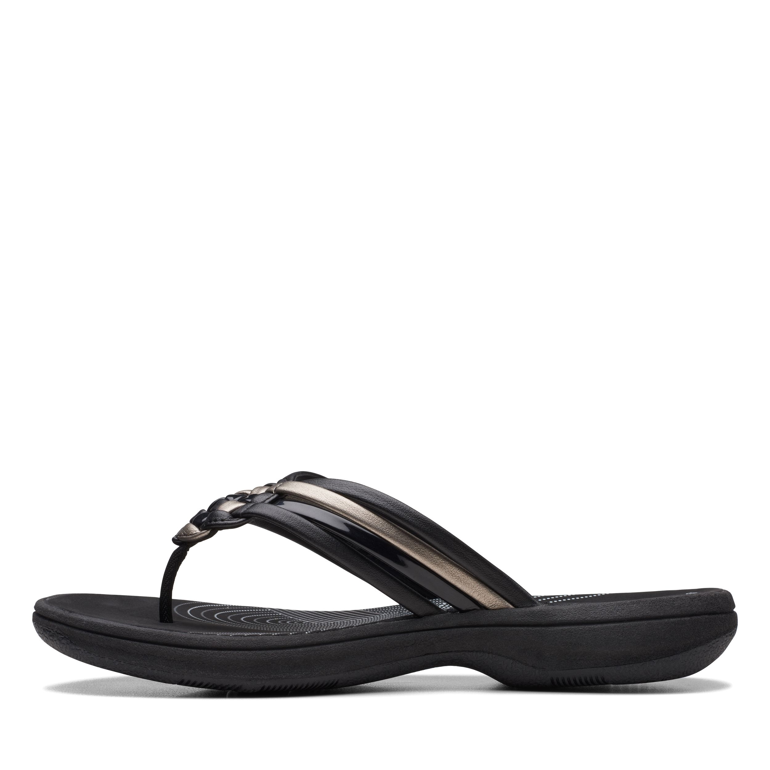 Sandales tong pour femmes, Breeze Coral Cloudstepper, Clarks