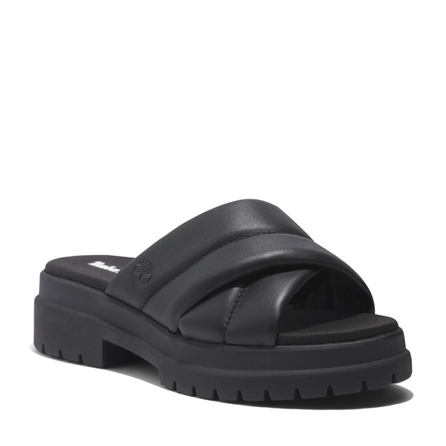 Timberland Women's London Vibe Leather Slide Sandals