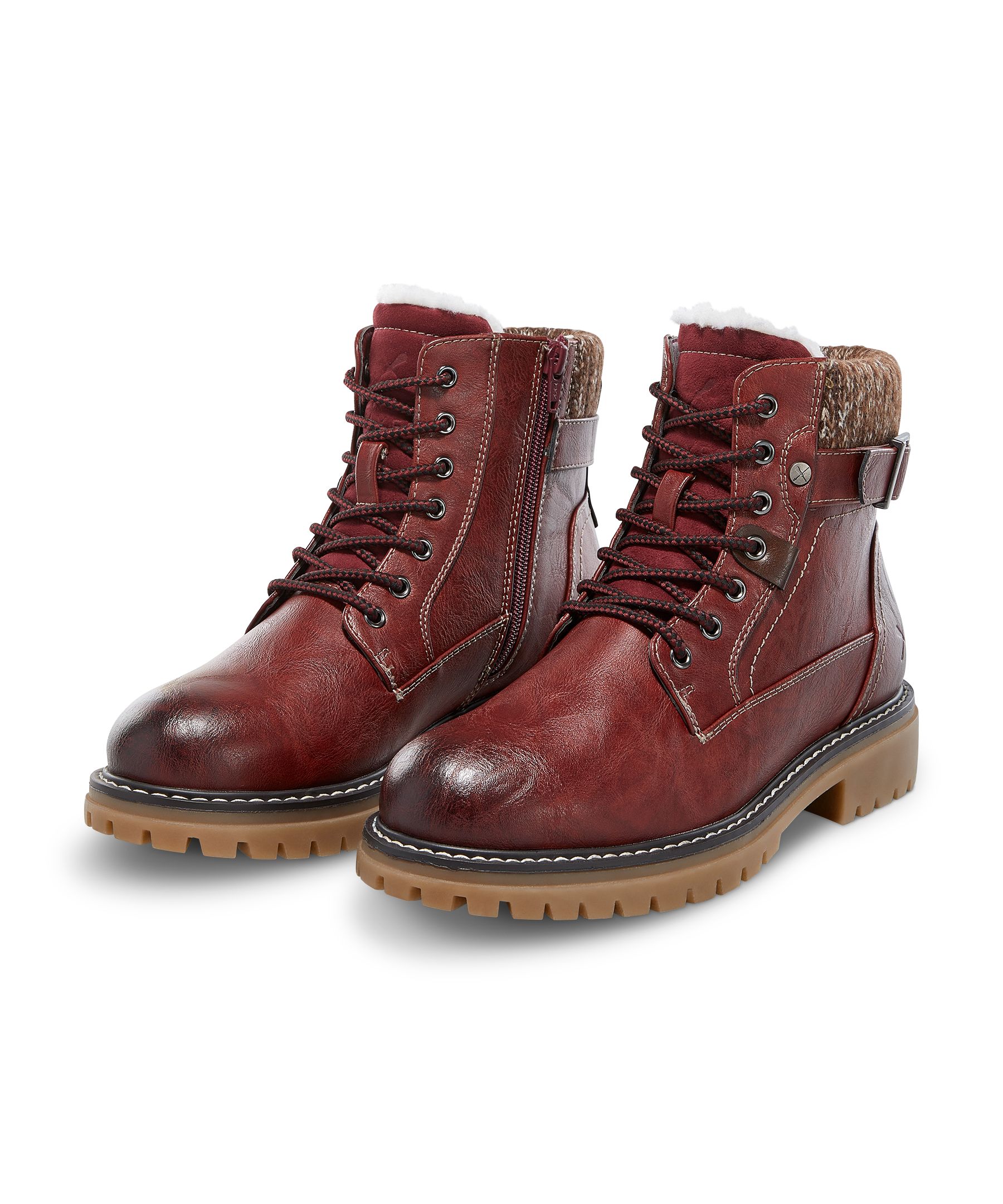 Chaussures à crampons et à lacets pour femmes, Rose, Denver Hayes