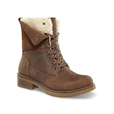 Denver Hayes Women's Lace Up Commuter II ICEFX® Leather Boots Front_Three_Fourths_Angled_Right