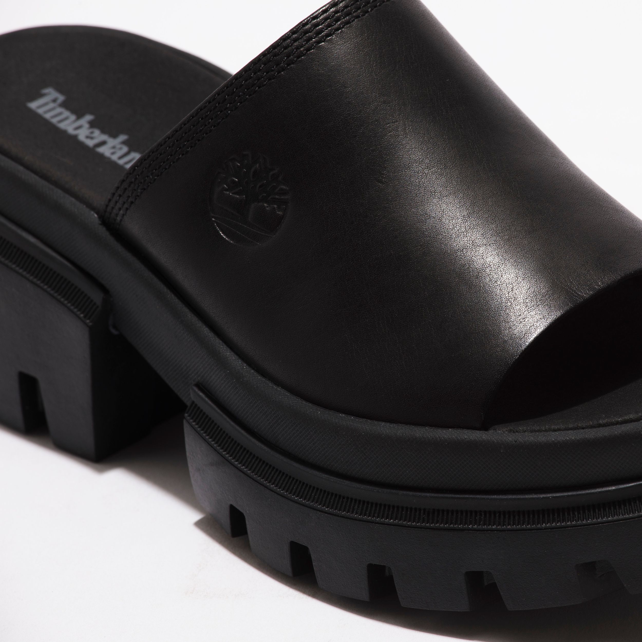 Sandales à enfiler en cuir pour femmes, Timberland, Everleigh