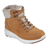 Skechers Women's On-The-Go Glacial Ultra Boots Front_Three_Fourths_Angled_Right