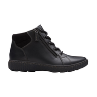 Clarks Woman's Caroline Park Leather Boots Side_Right