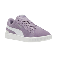 PUMA Women's Vikky 3.0 Suede Sneakers Front_Three_Fourths_Angled_Right