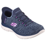 Chaussures de sport à enfiler pour femmes, Slip-ins, Summits Dazzling Haze, Skechers Front_Three_Fourths_Angled_Right