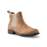 Denver Hayes Women's Ainsley II QC Leather Chelsea Boots Front_Three_Fourths_Angled_Right