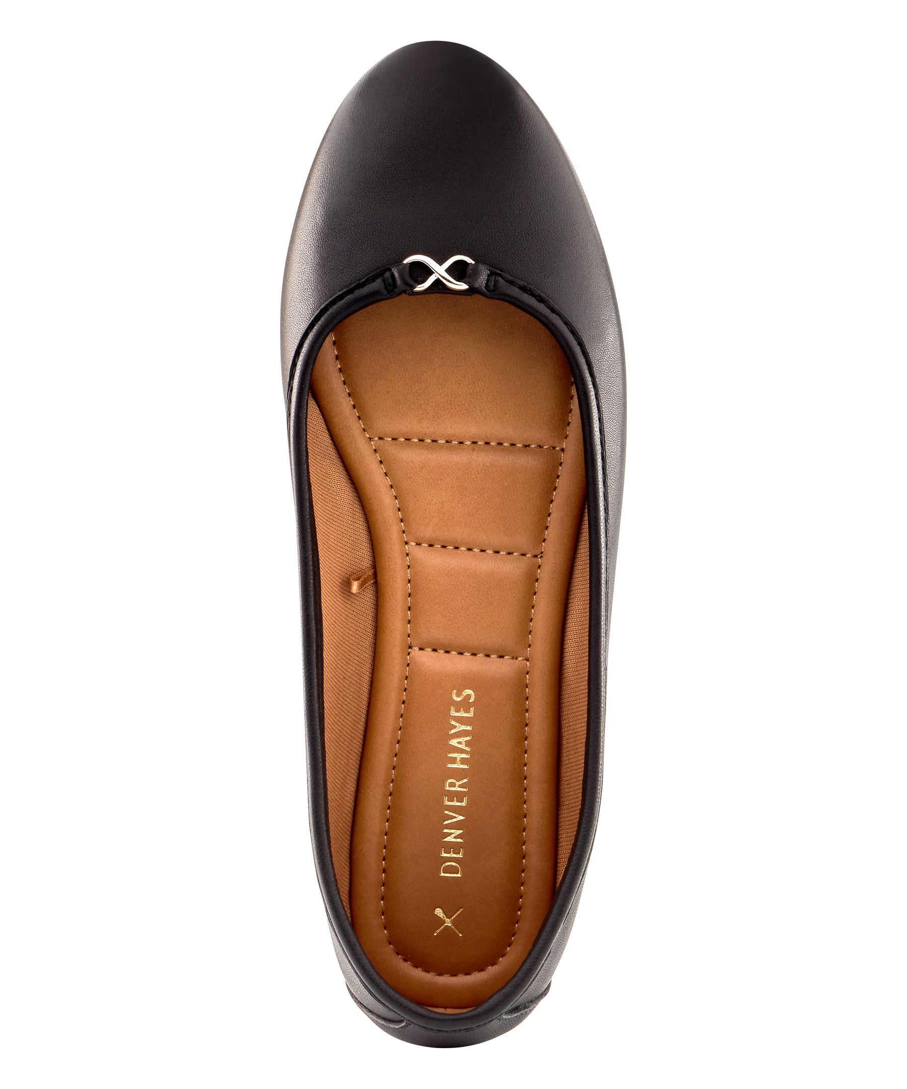 Ballerines en cuir pour femmes, Amaris, Denver Hayes