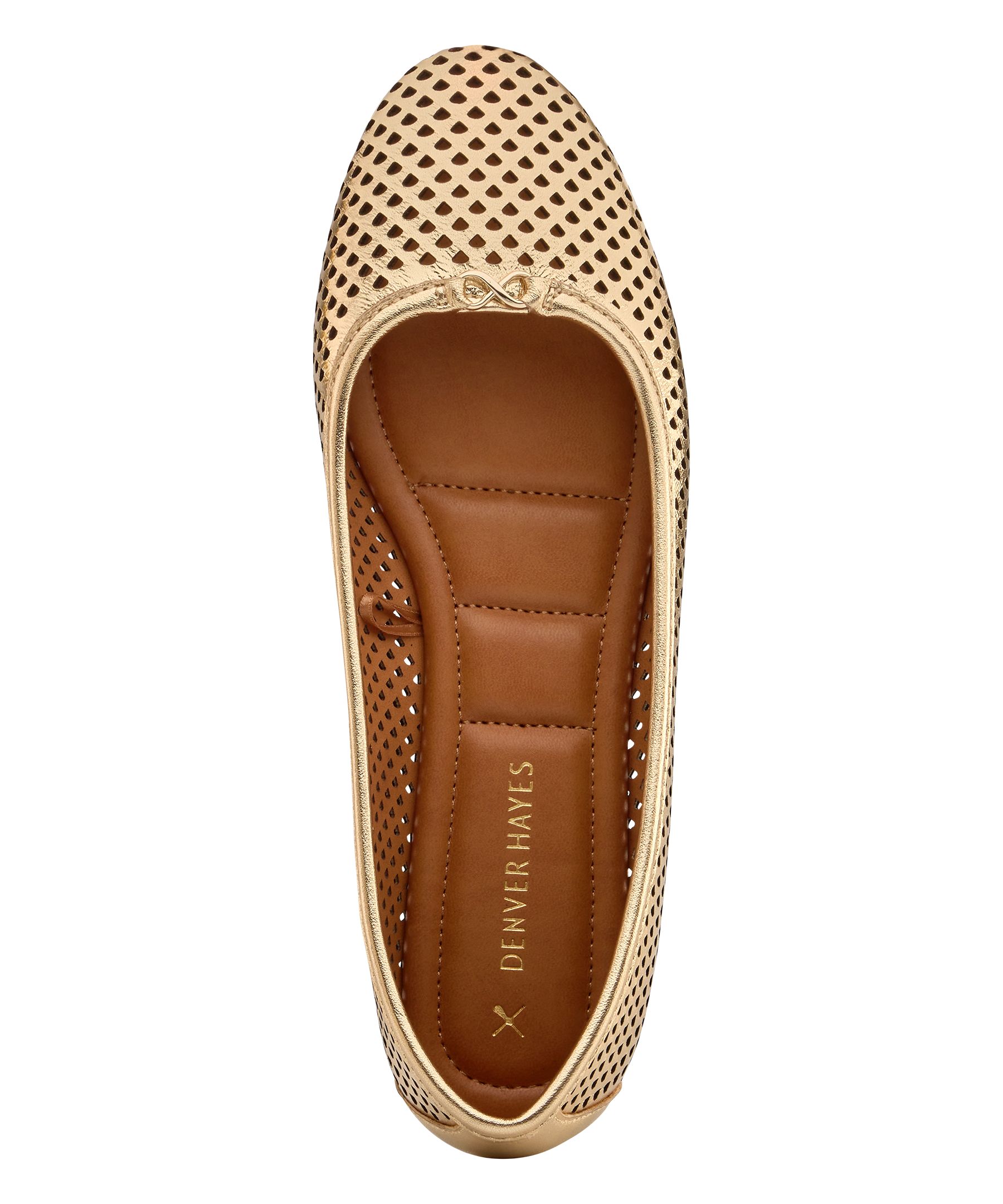 Ballerines en cuir pour femmes, Amaris, Denver Hayes