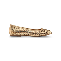 Denver Hayes Women's Amaris Leather Ballet Flat Shoes Side_Right