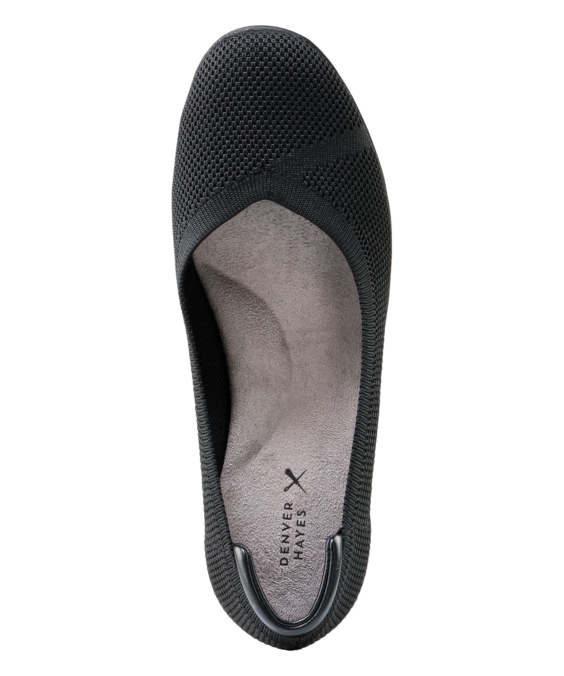Denver Hayes Women's Mary Knit Wedge Ballet Shoes