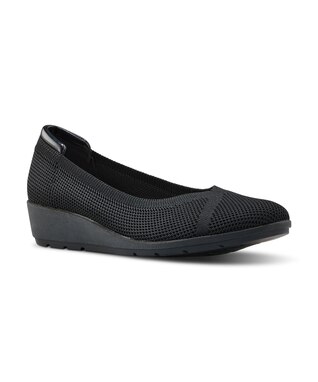 Denver Hayes Women's Mary Knit Wedge Ballet Shoes