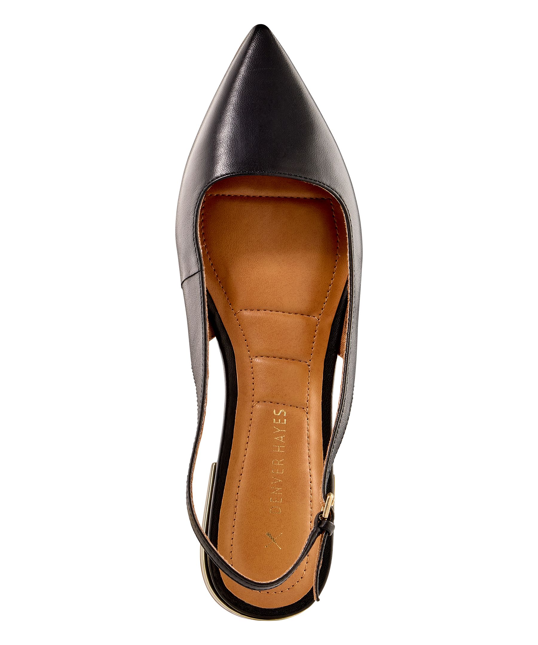 Chaussures à bride arrière en cuir pour femmes, Mia, Denver Hayes