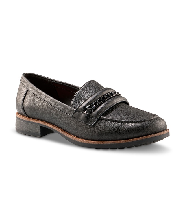Flâneurs en cuir pour femmes, Elton, Denver Hayes
