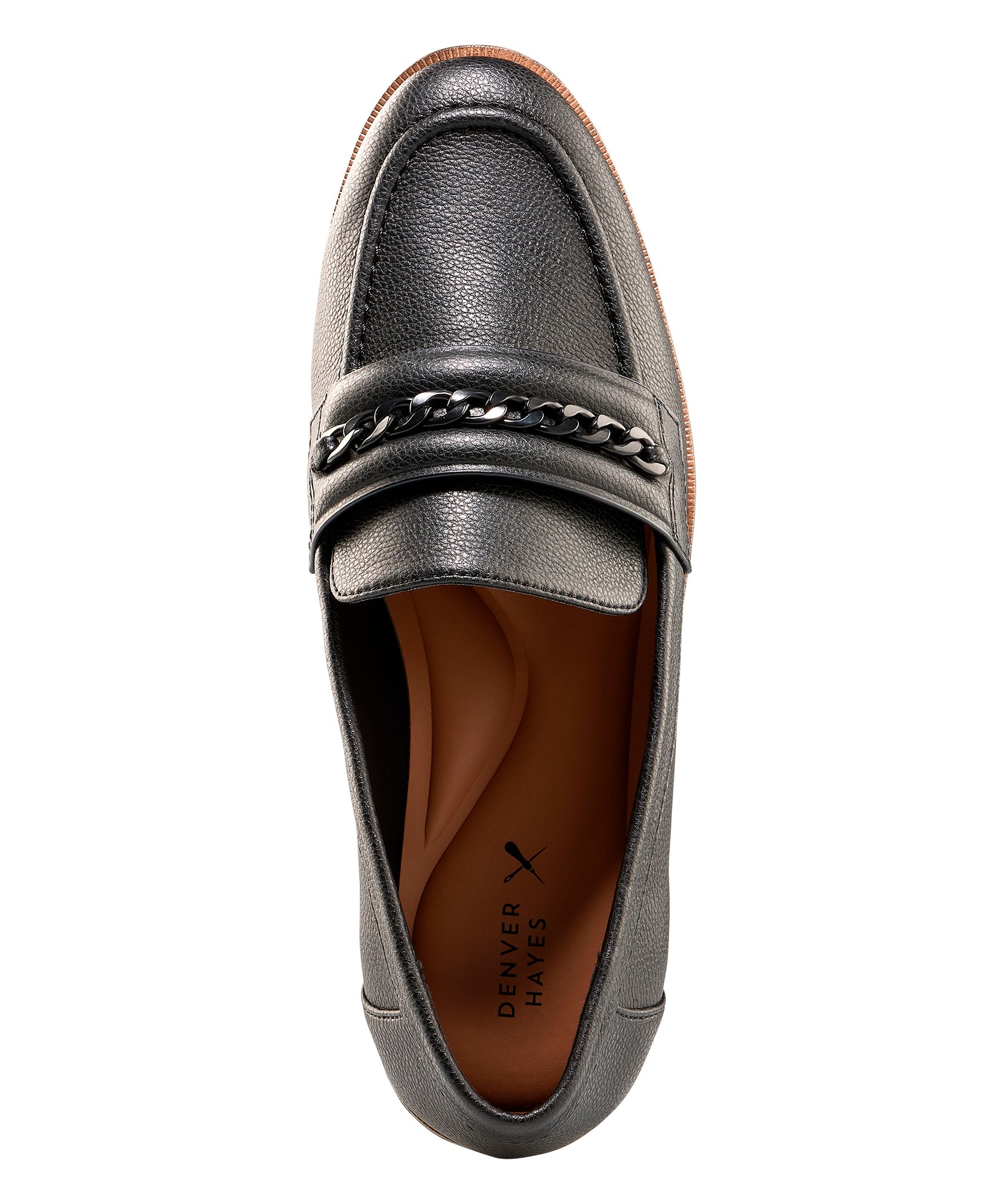 Flâneurs en cuir pour femmes, Elton, Denver Hayes