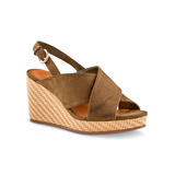 Sandales à talon compensé croisé pour femmes, Milie, Denver Hayes Front_Three_Fourths_Angled_Right