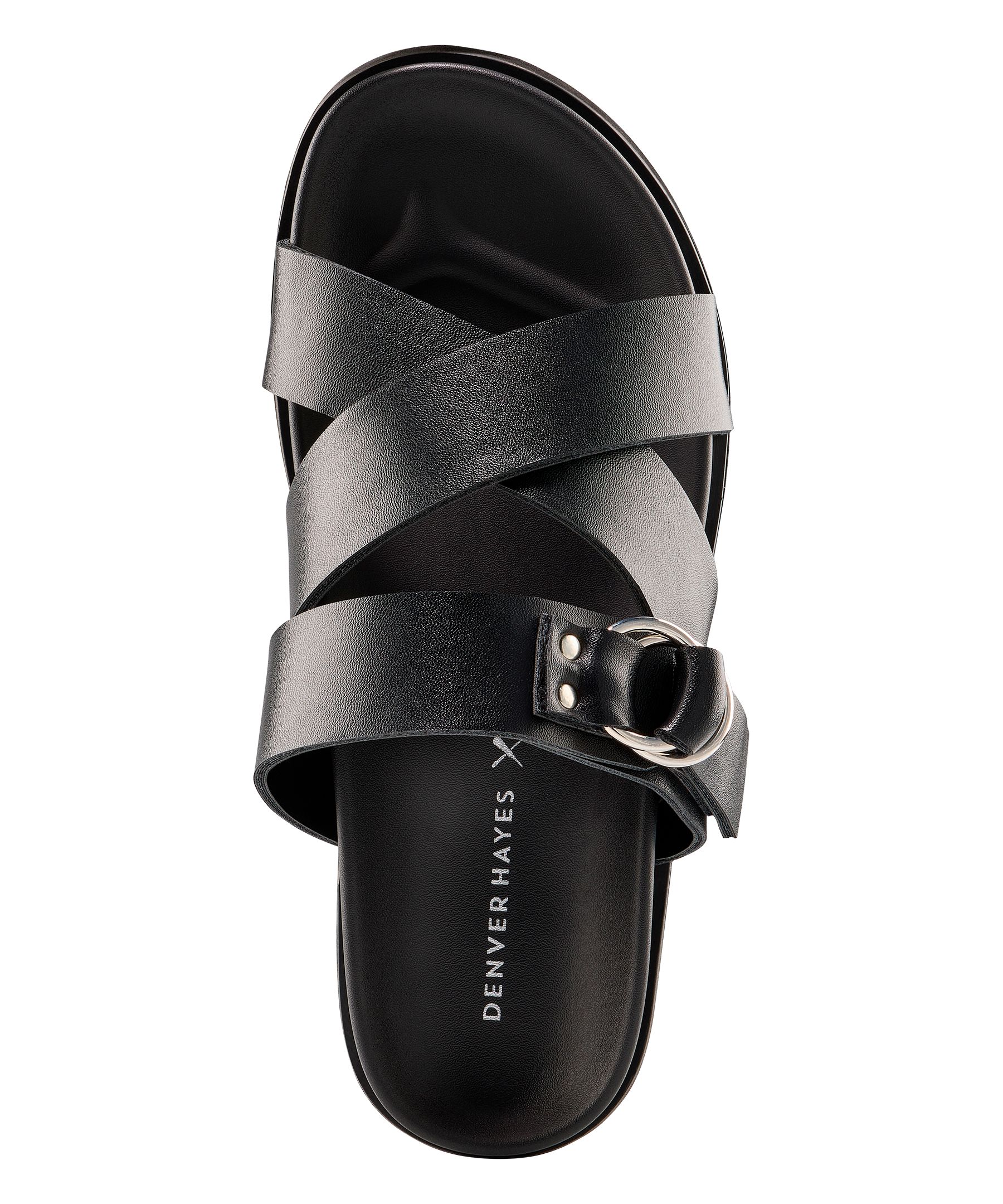 Sandales à enfiler à brides croisées pour femmes, Sabinna, Denver Hayes
