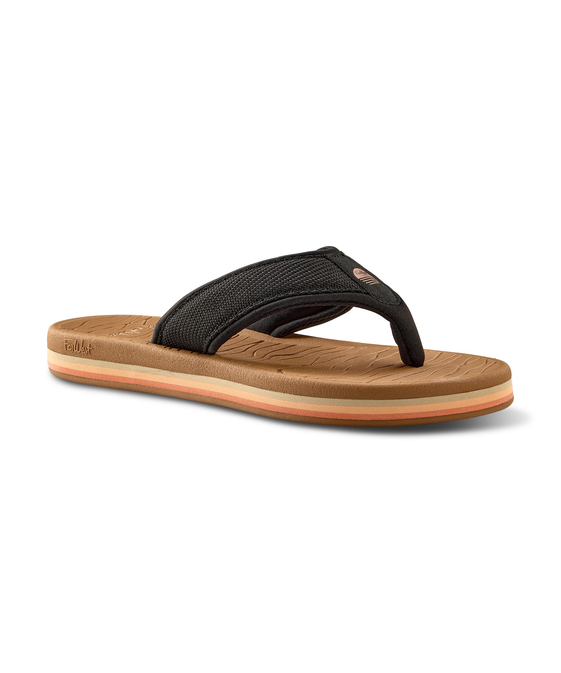 FarWest Women's Naramata Contoured Flip Flops