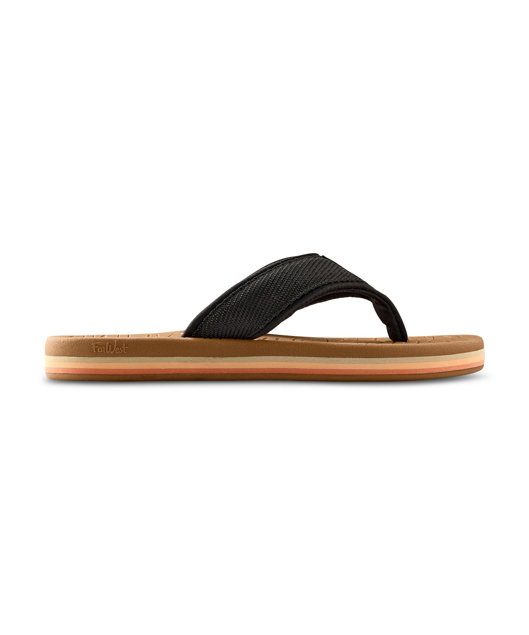 FarWest Women's Naramata Contoured Flip Flops