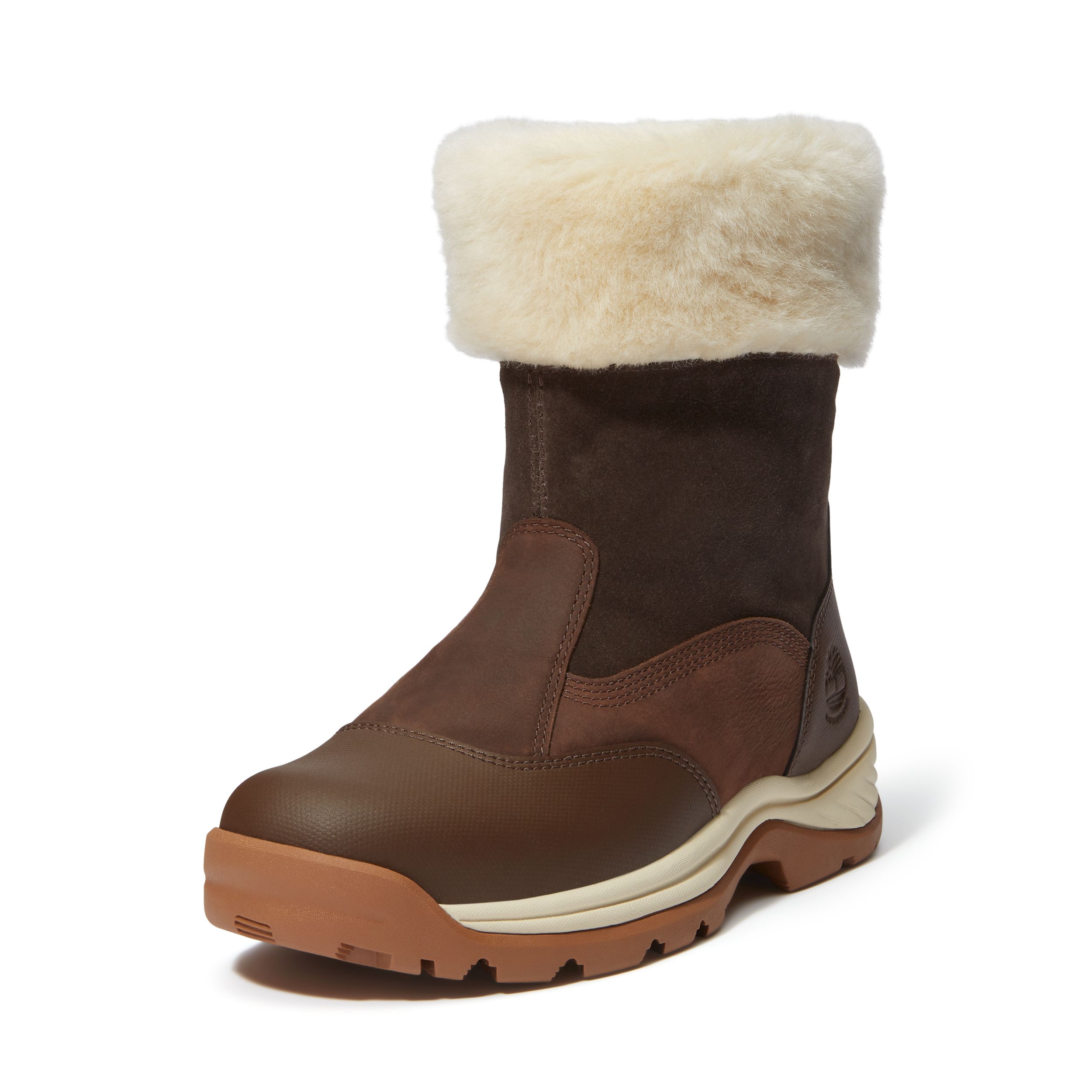 Bottes de neige imperméables mi-hautes pour femmes, White Ledge, Timberland