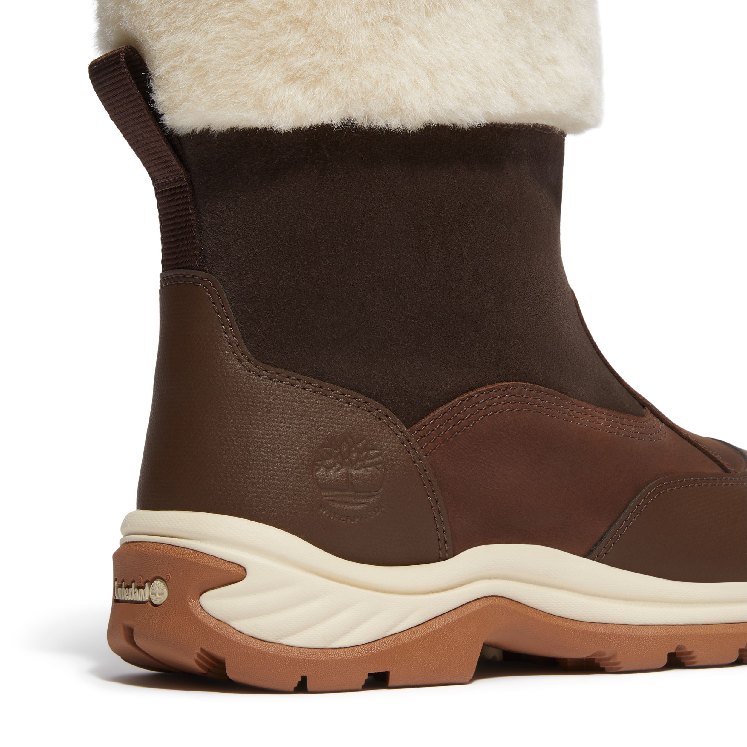 Bottes de neige imperméables mi-hautes pour femmes, White Ledge, Timberland