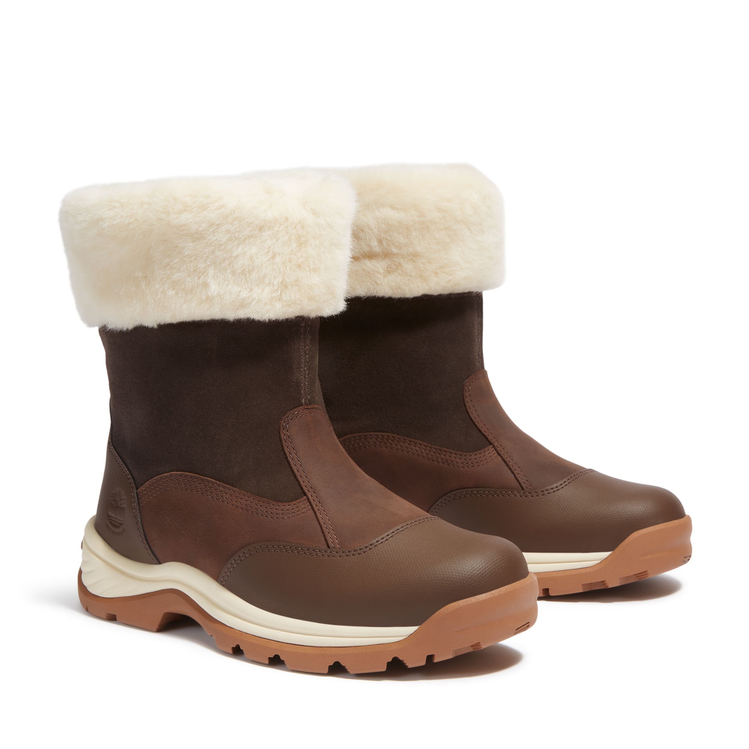 Bottes de neige imperméables mi-hautes pour femmes, White Ledge, Timberland