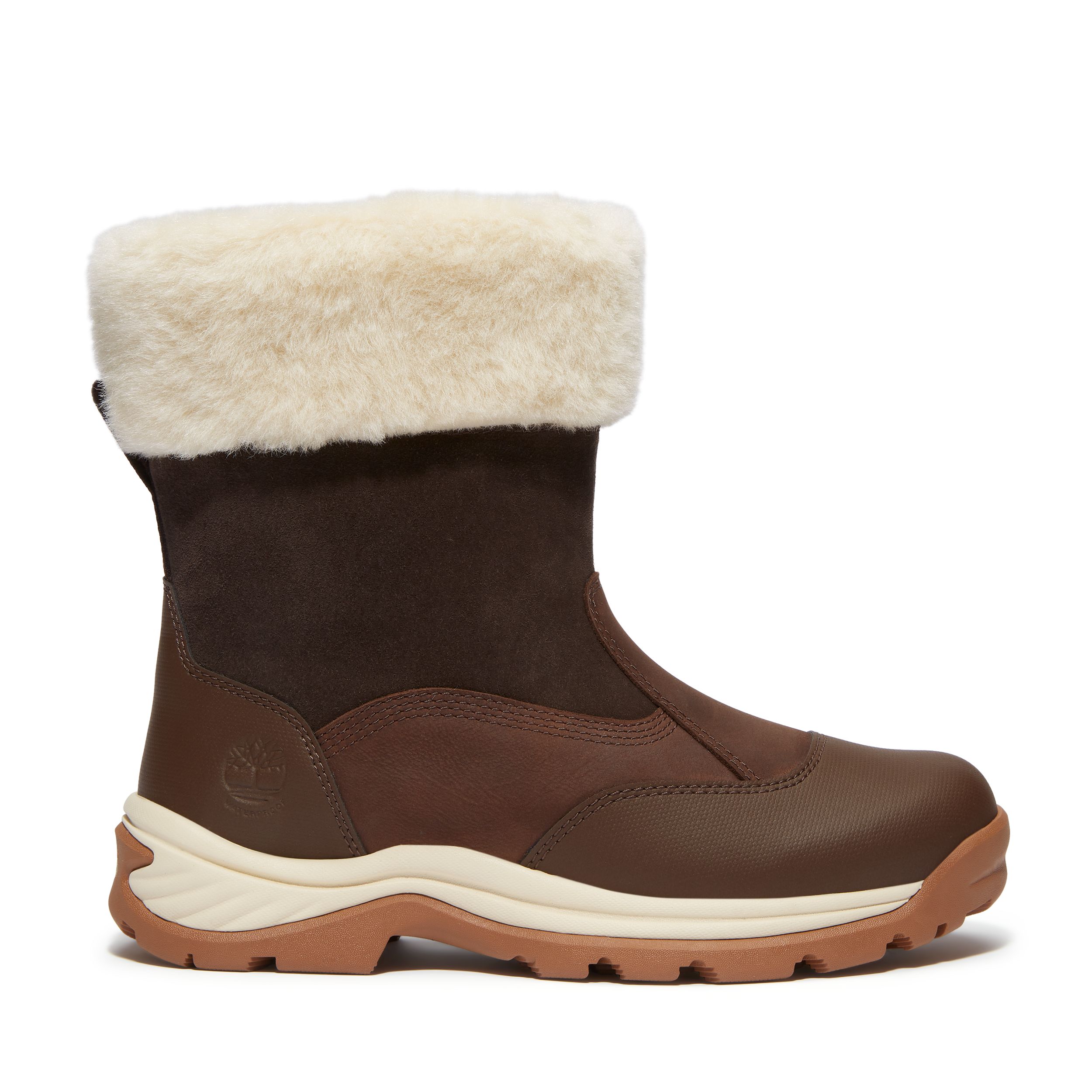 Bottes de neige imperméables mi-hautes pour femmes, White Ledge, Timberland