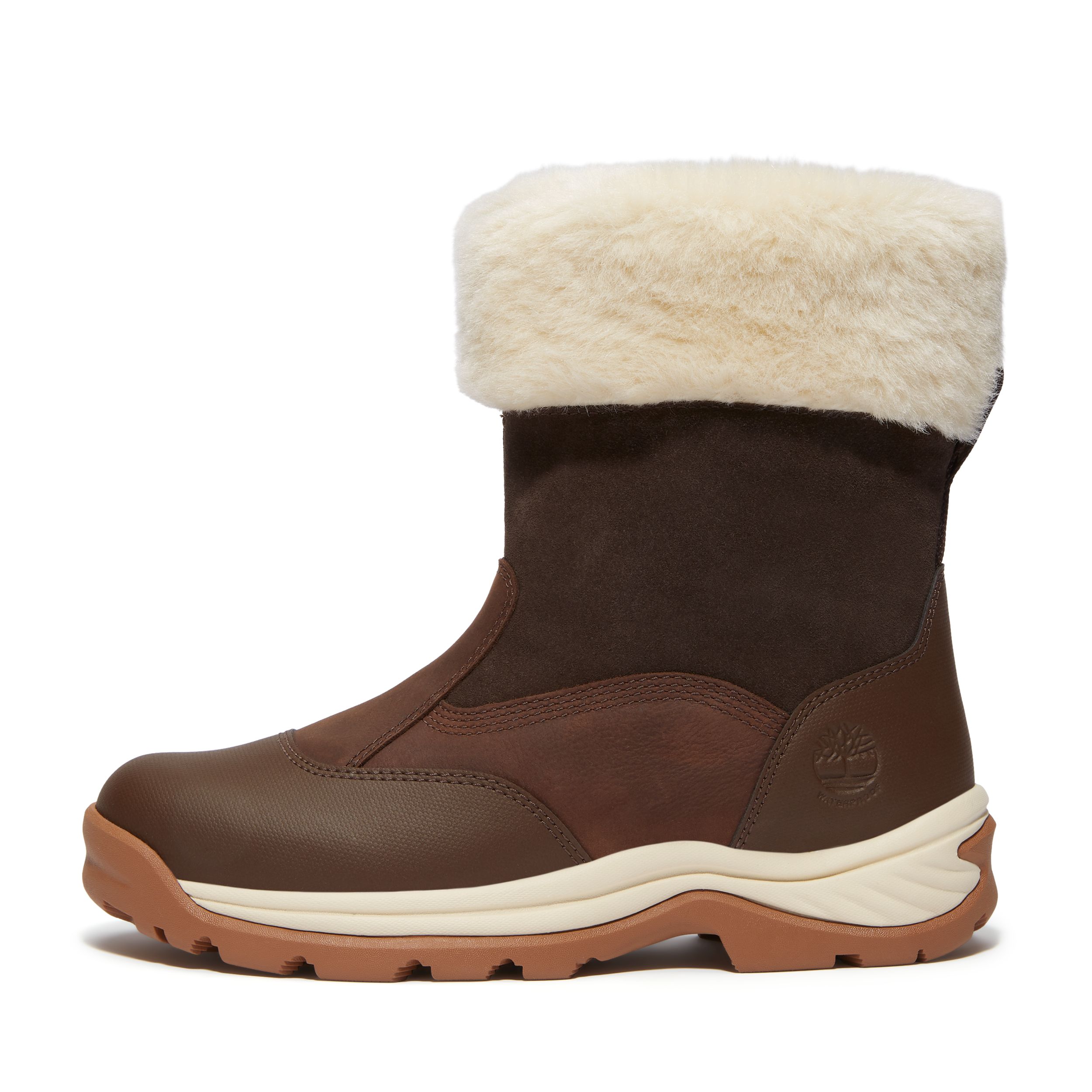 Bottes de neige imperméables mi-hautes pour femmes, White Ledge, Timberland