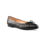 Denver Hayes Women's Brier Ballet Flat Shoes - Wide Front_Three_Fourths_Angled_Right