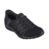 Chaussures à enfiler pour femmes, Slip-ins, Breathe Easy Roll, Skechers Front_Three_Fourths_Angled_Right