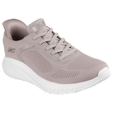 Skechers Women's Slip-ins Bobs Squad Chaos Sneakers Front_Three_Fourths_Angled_Right