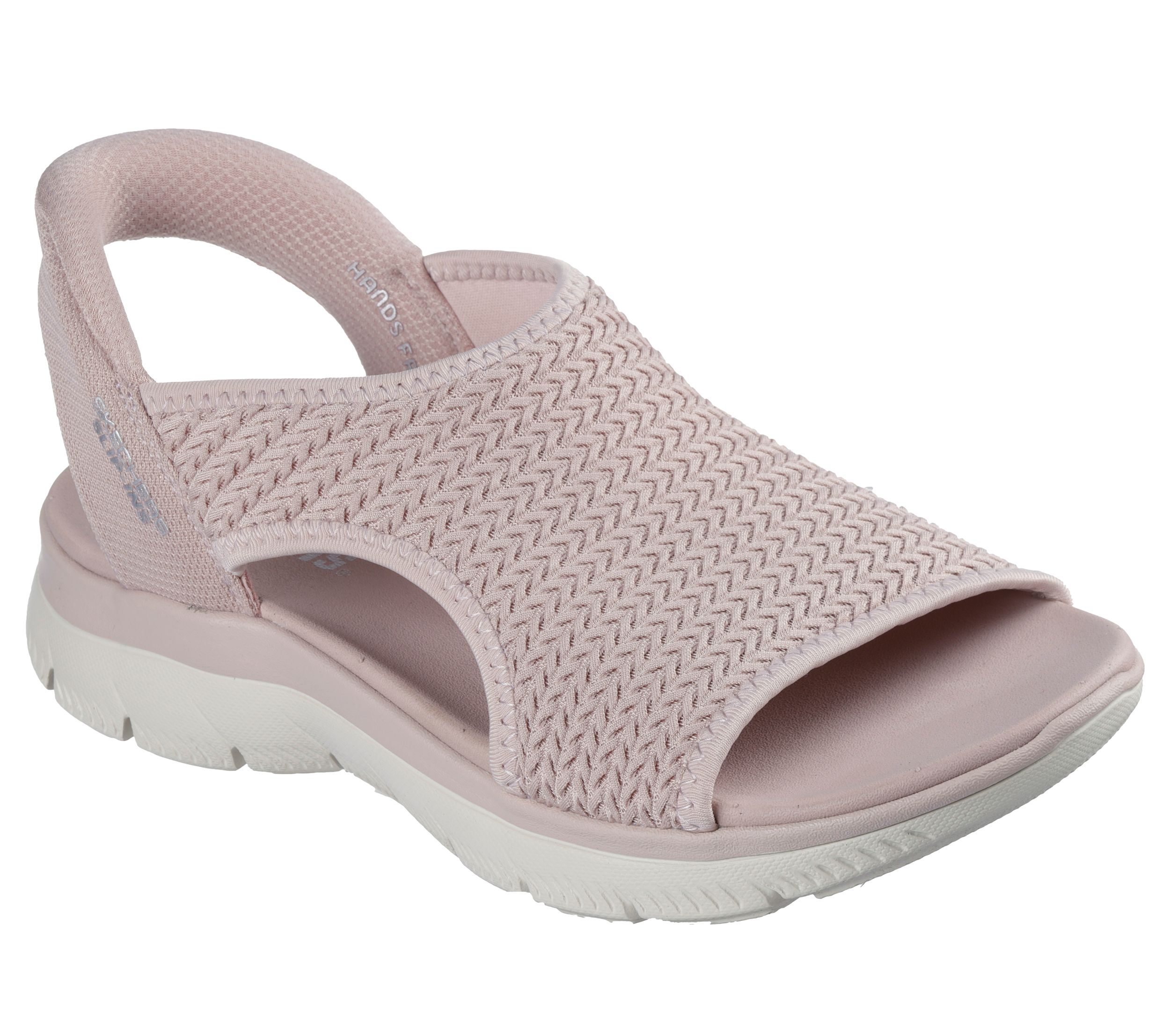 Sandales en tricot à enfiler pour femmes, Slip-ins, Hband, Skechers