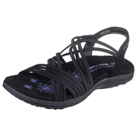 Skechers Women's Reggae Slim Sunnyside Sandals Front_Three_Fourths_Angled_Left
