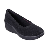 Skechers Women's Martha Stewart Pier Lite Shoes Front_Three_Fourths_Angled_Right