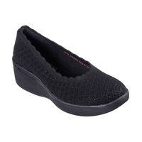 Skechers Women's Martha Stewart Pier Lite Shoes Front_Three_Fourths_Angled_Right