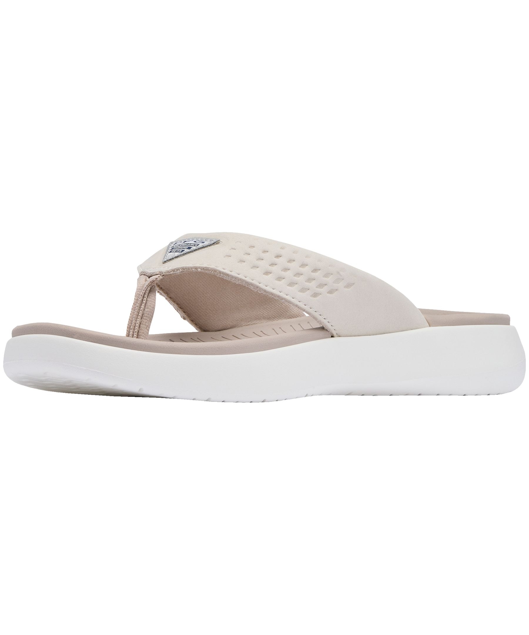 Columbia Women's Boatside Leather Flipflops