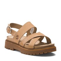 Timberland Women's Clairemont Way Backstrap Sandals Front_Three_Fourths_Angled_Right