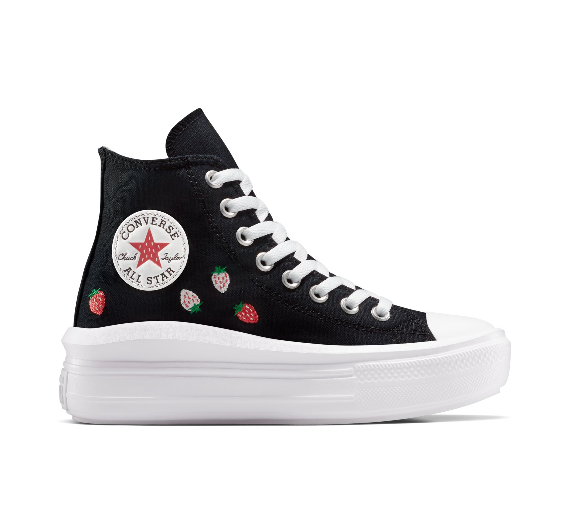 Converse Women's Chuck Taylor All Star Move Strawberries Sneakers