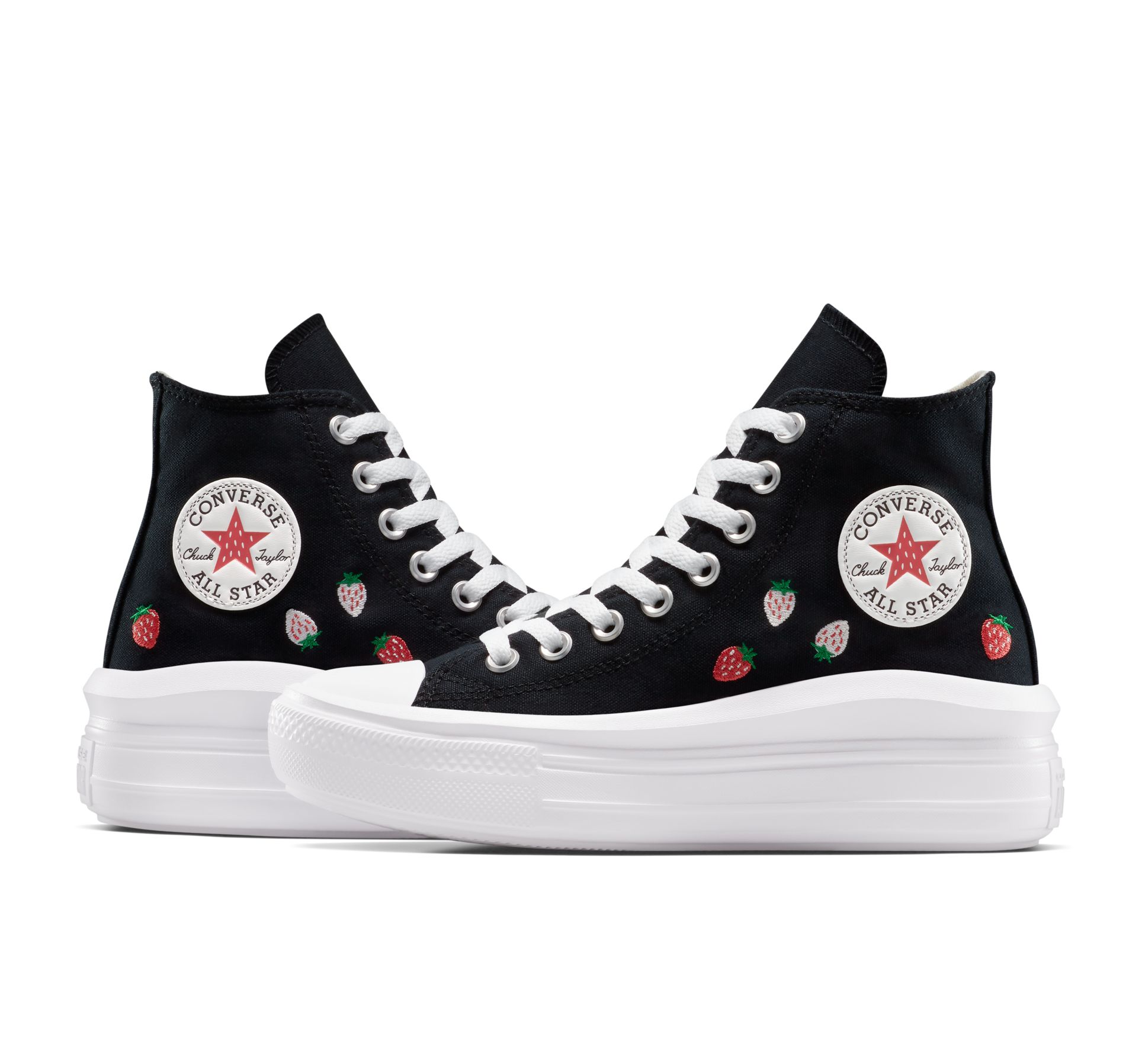 Converse Women's Chuck Taylor All Star Move Strawberries Sneakers