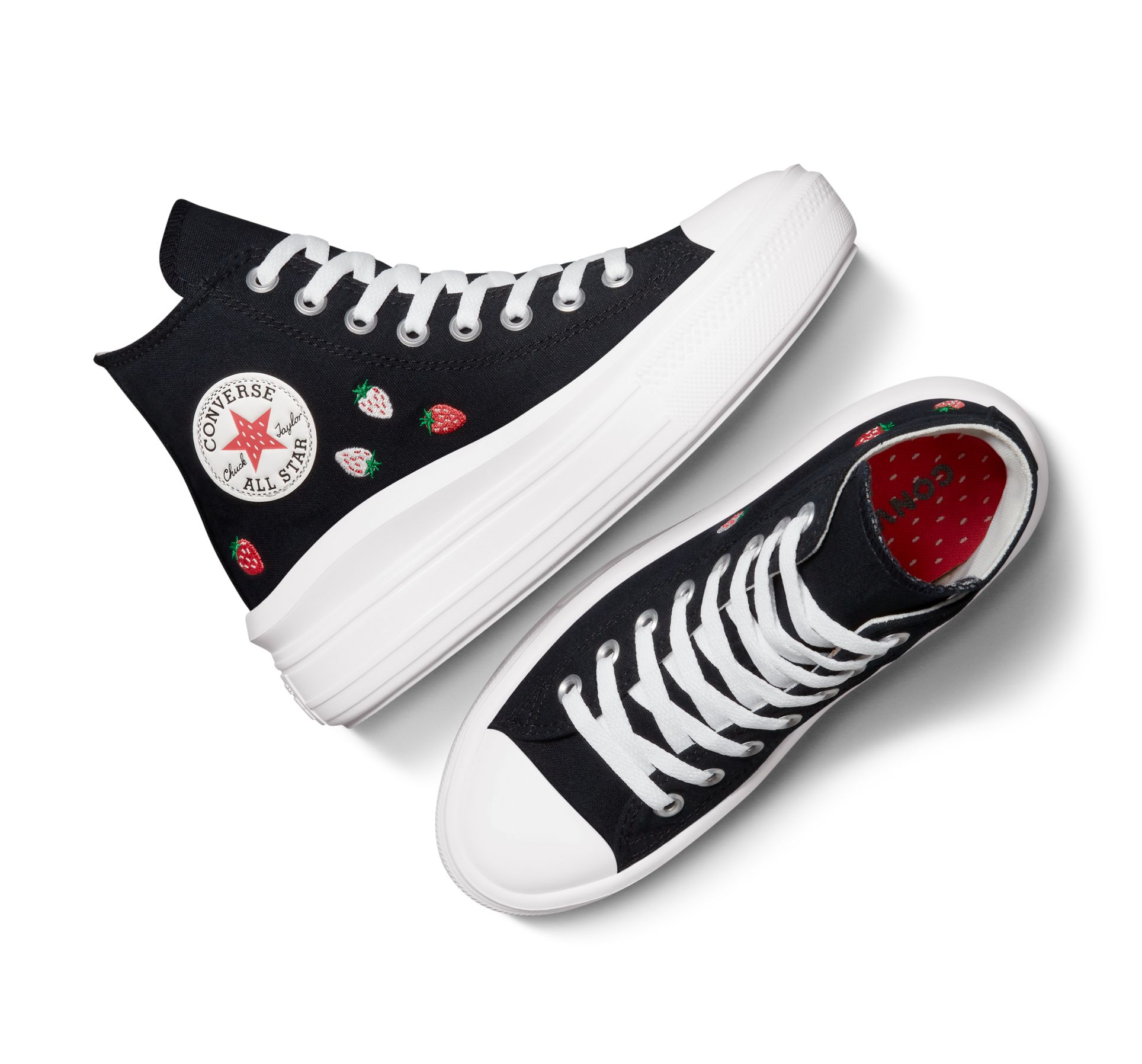 Converse Women's Chuck Taylor All Star Move Strawberries Sneakers