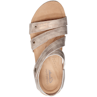 Clarks Women's Calenne Clara Sandals Overhead_Flat