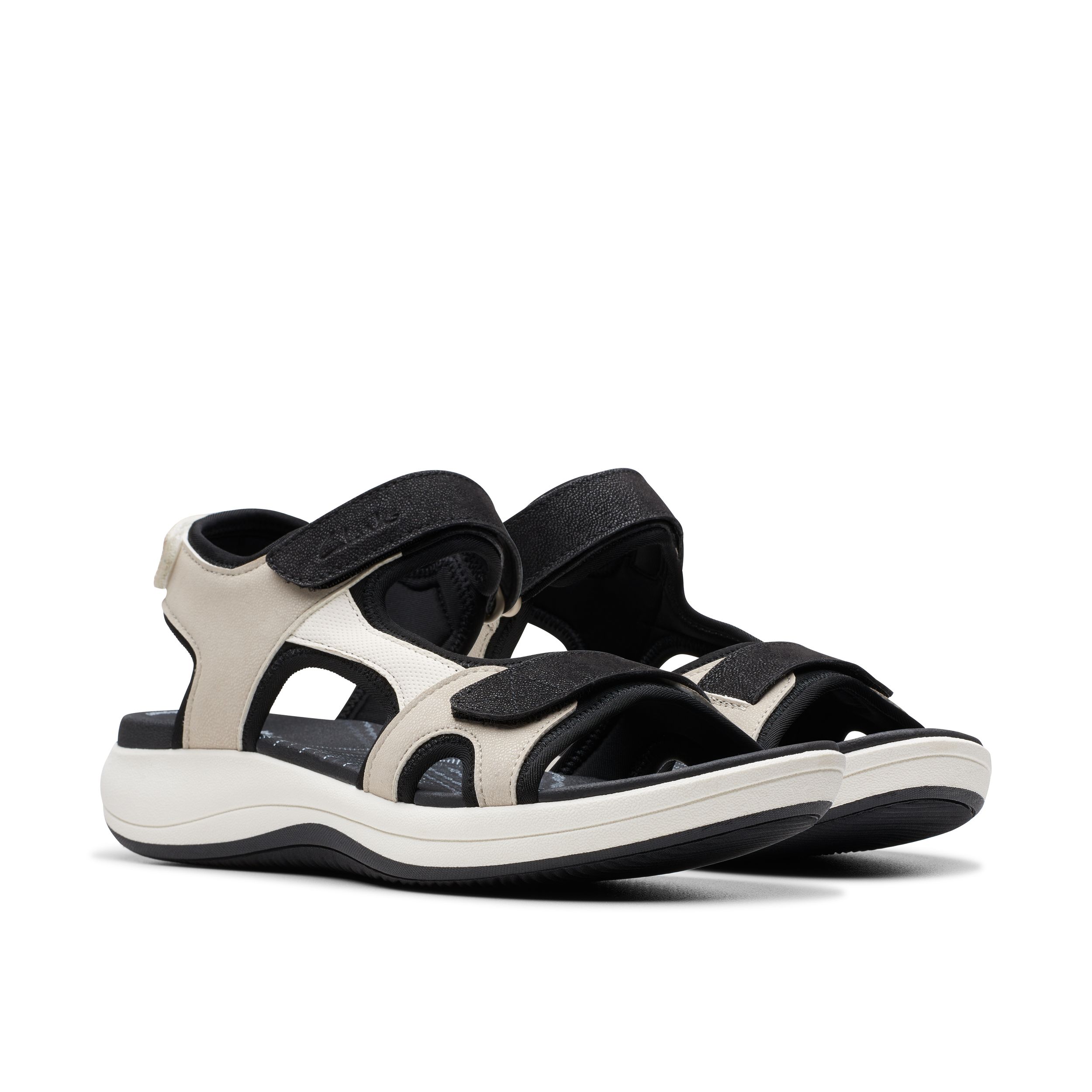 Clarks Women's Mira Bay Three Strap Sandals