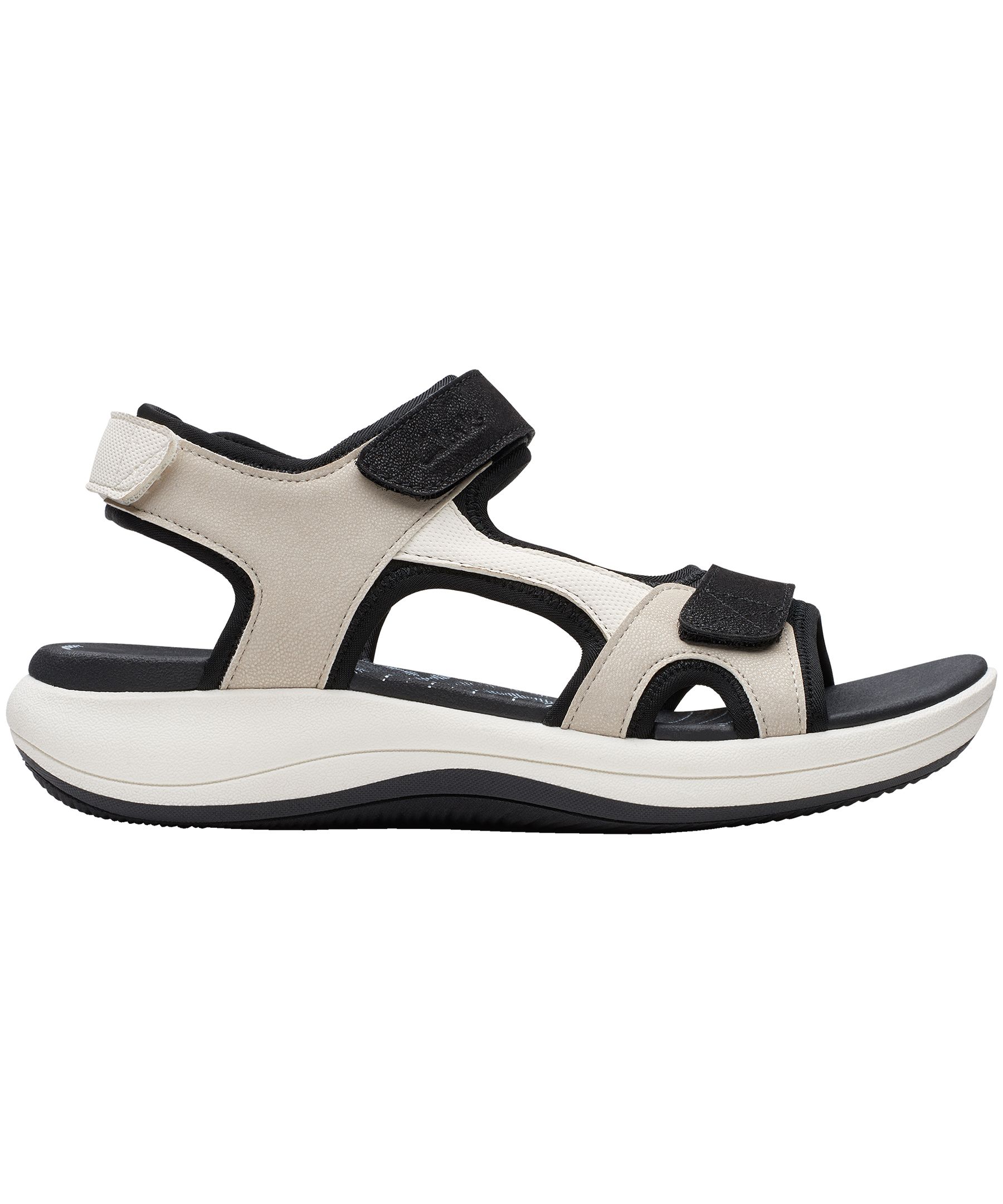 Clarks Women's Mira Bay Three Strap Sandals