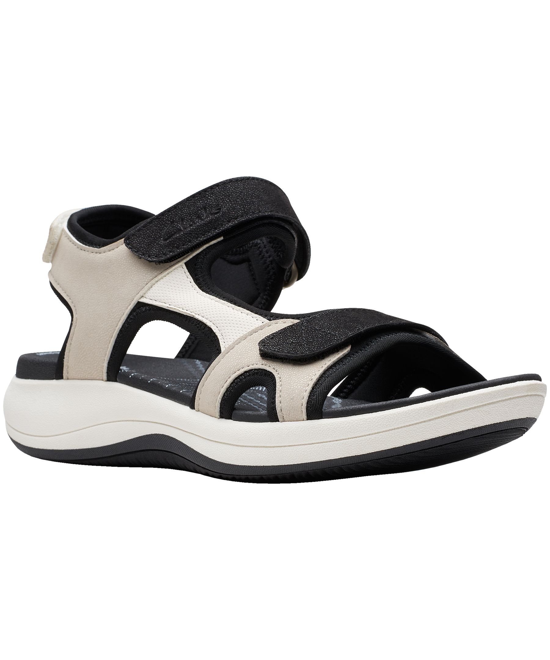 Clarks Women's Mira Bay Three Strap Sandals