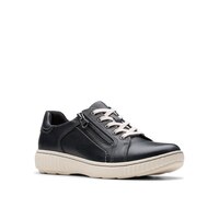 Clarks Women's Caroline Janna Leather Shoes Front_Three_Fourths_Angled_Right