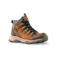 Mountain Gear Women's Ridge Waterproof Mid Cut Hiking Boots Front_Three_Fourths_Angled_Right