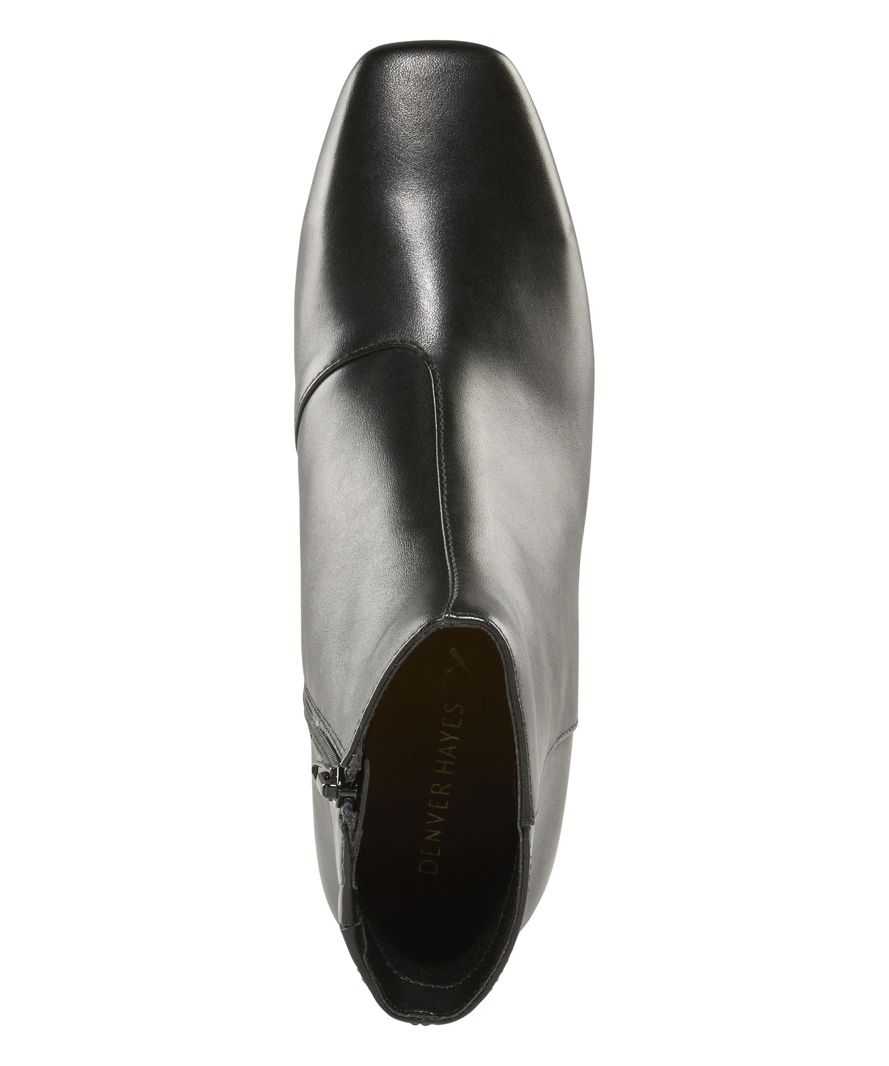 Bottillons en cuir à embout carré pour femmes, Luna, Denver Hayes