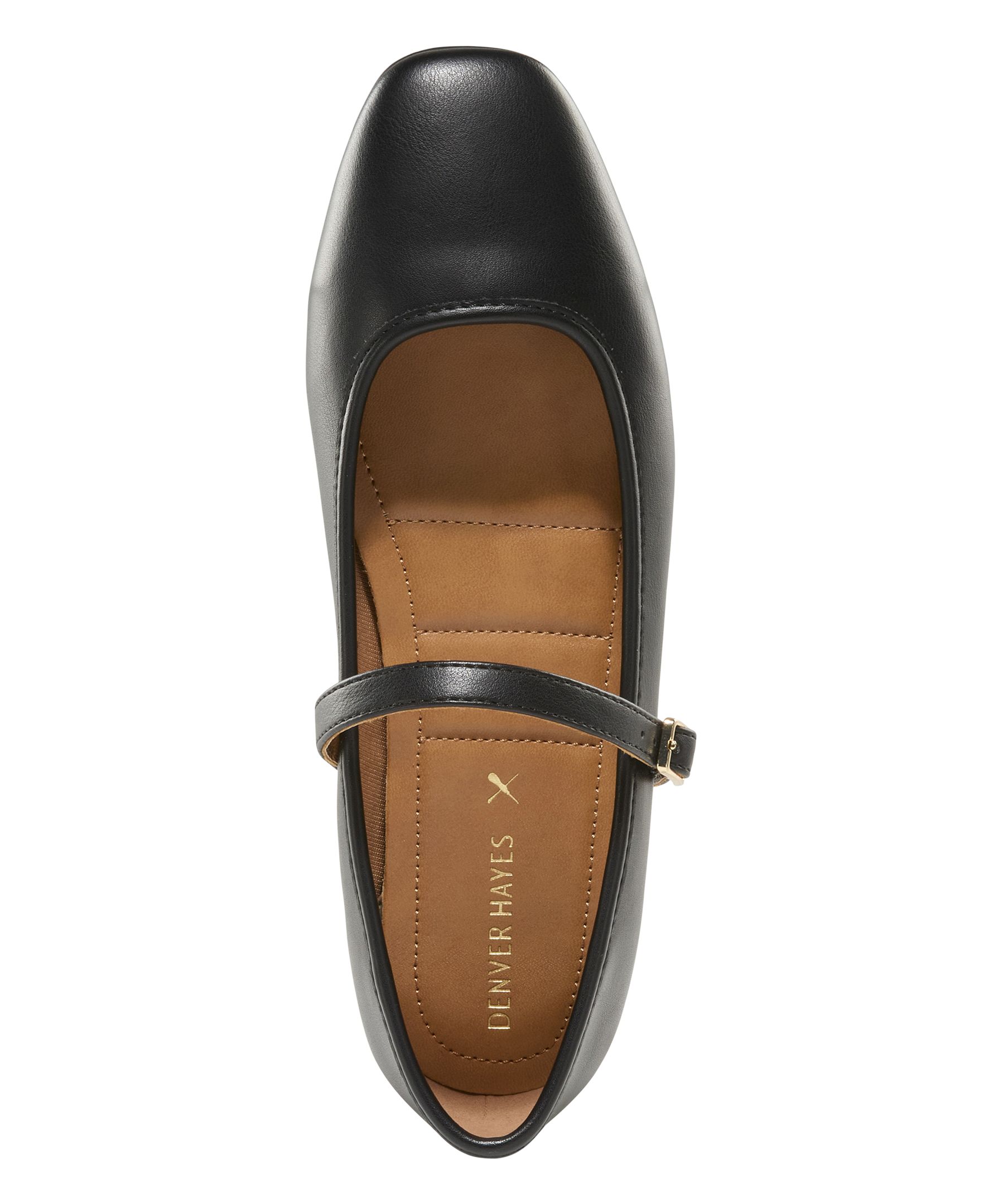 Denver Hayes Women's Mary Jane Ballerina Flats