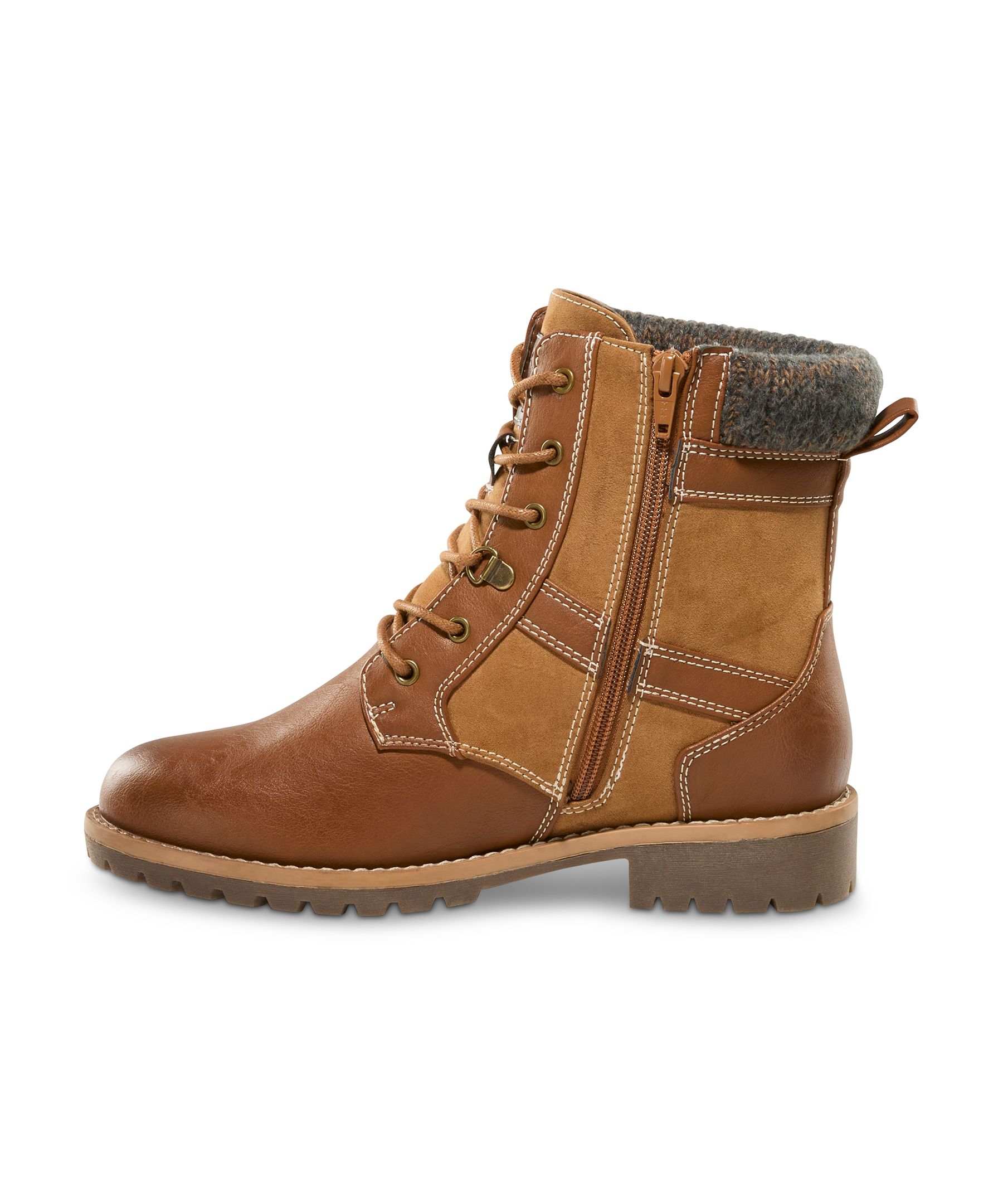 Bottes à semelle crantée à relief peu profond pour femmes, Laura, Denver Hayes - Large