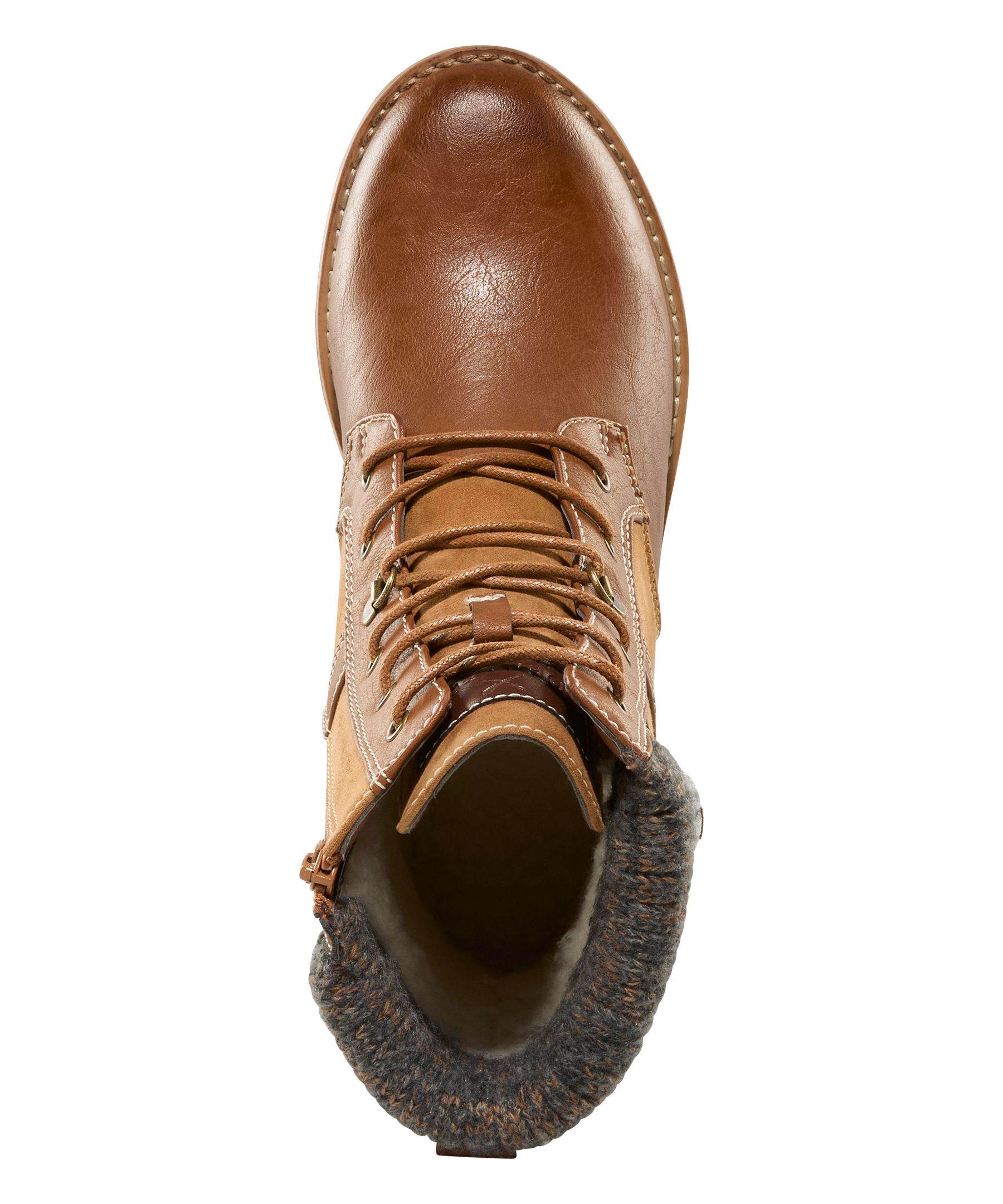 Bottes à semelle crantée à relief peu profond pour femmes, Laura, Denver Hayes - Large