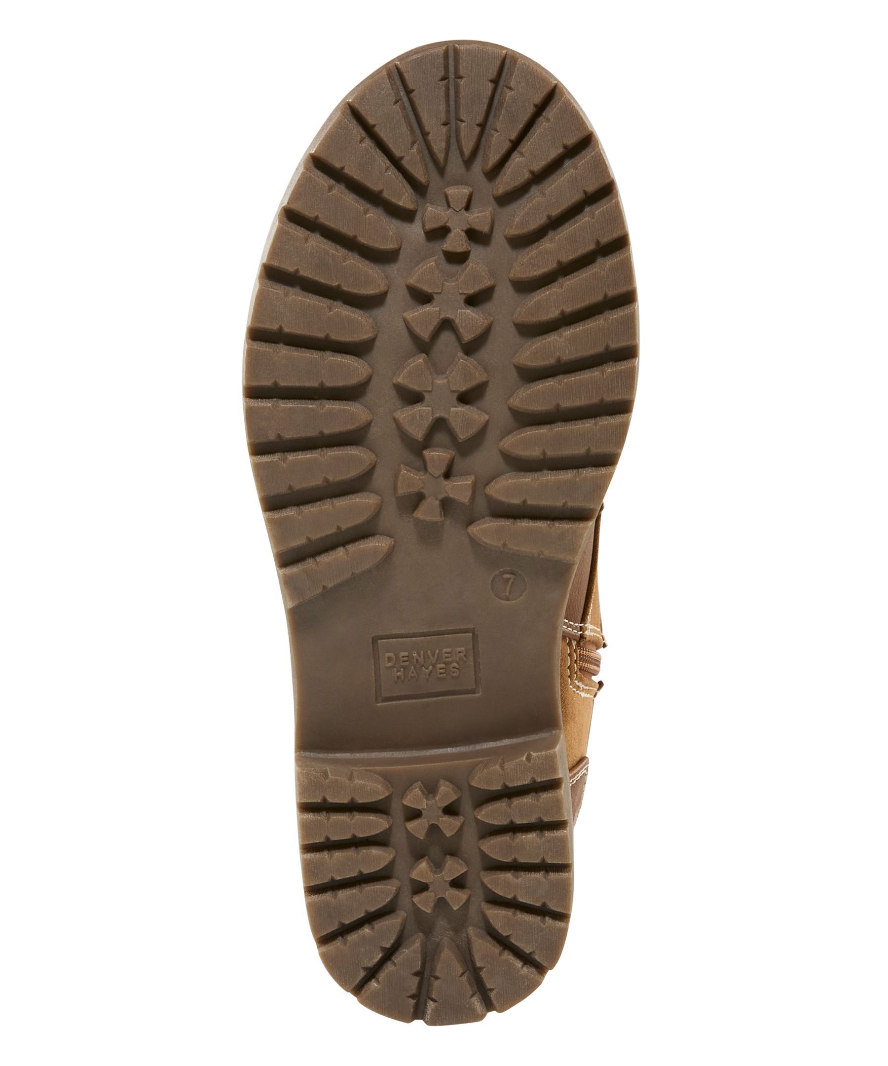 Bottes à semelle crantée à relief peu profond pour femmes, Laura, Denver Hayes - Large